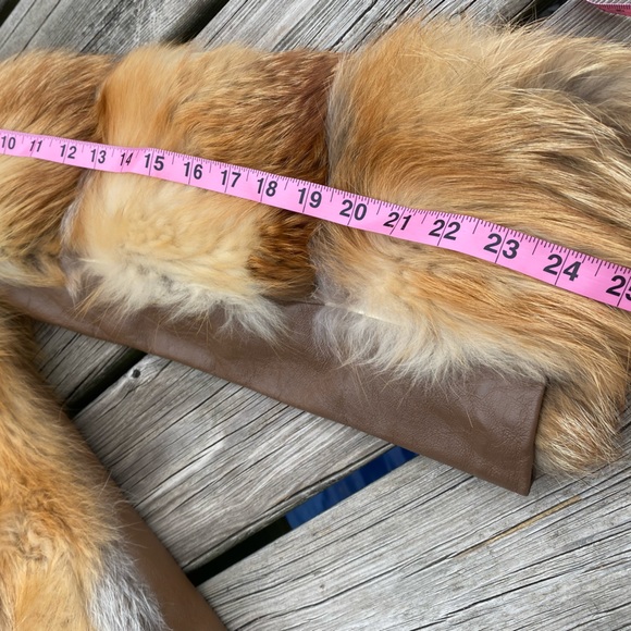 Genuine Natural Fox Fur Coat By Greta Bast | Measurements In Description - Picture 8 of 10